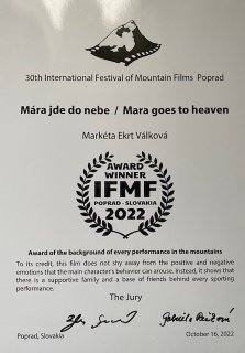 Cena Mezinárodního festivalu horských filmů Poprad, Slovensko